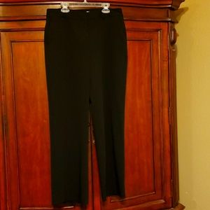 Liz Claiborne Pinstripe Straight Leg Trouser
